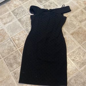 Little Black Dress LBD Off Shoulder